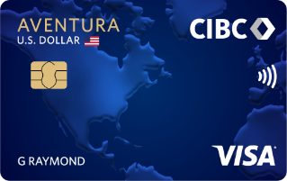 Carte Aventura Or CIBC Visa en dollars US — CIBC
