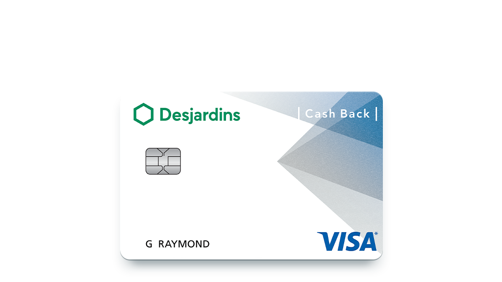 Cash Back Visa — Desjardins