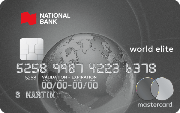 Mastercard World Elite Banque Nationale — National Bank