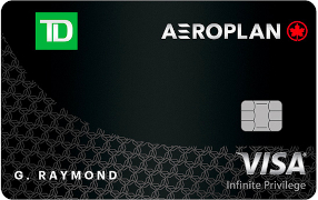 Carte Visa Infinite Privilege TD Aéroplan — TD Canada Trust
