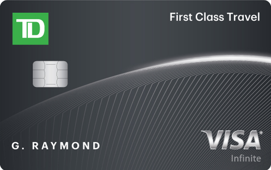 Carte Visa Infinite TD Classe ultime Voyages — TD Canada Trust